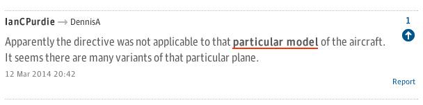 Guardian comment with faux bold